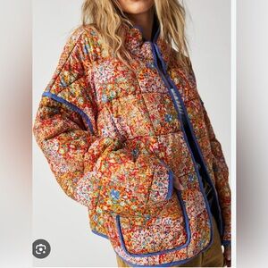 Free people Chloe jacket in candy combo size XS